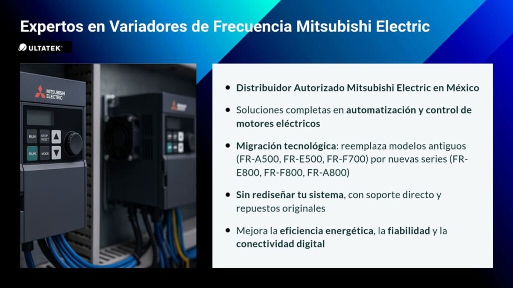Expertos en variadores de frecuencia mitsubishi electric
