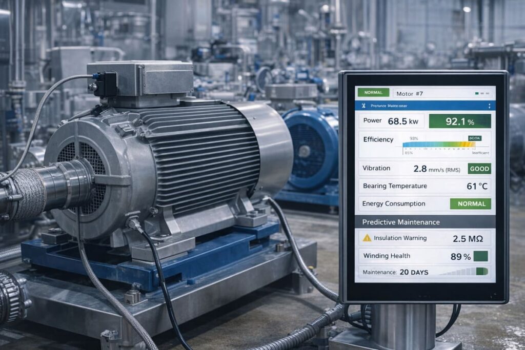 Monitoreo de la Eficiencia Energética de Motores Eléctricos