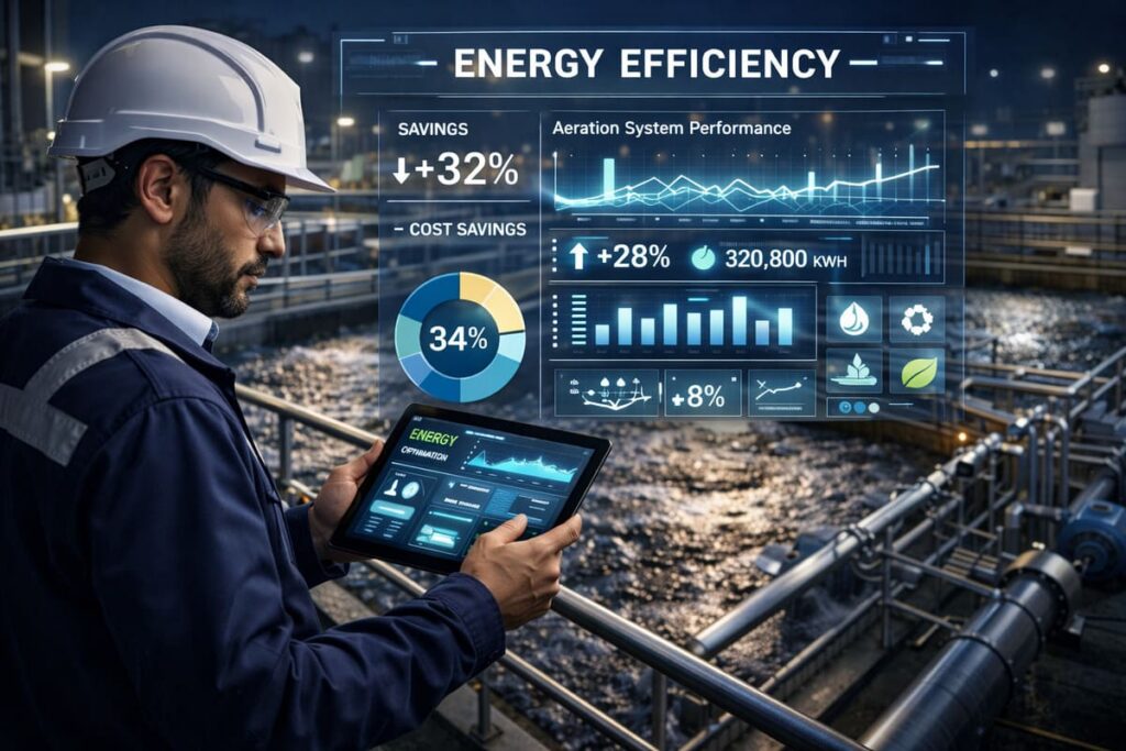 Eficiencia Energética en Plantas de Tratamiento de Aguas Residuales