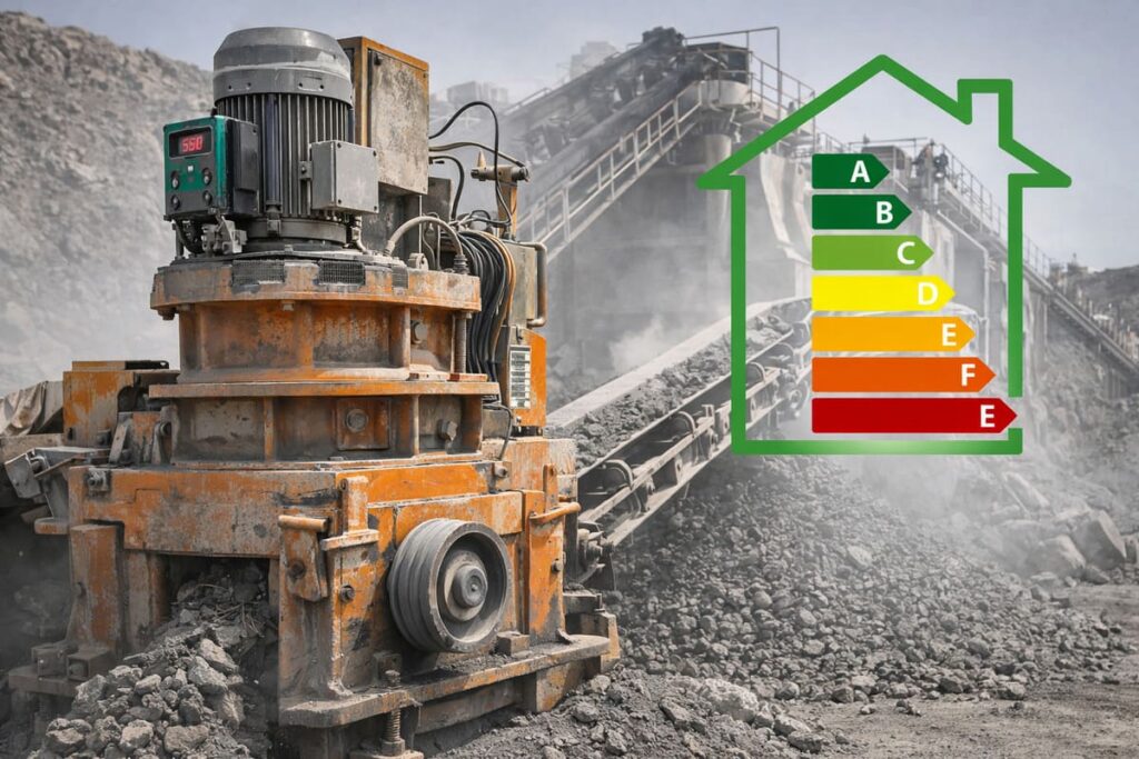 Eficiencia energética en transportadores de minería