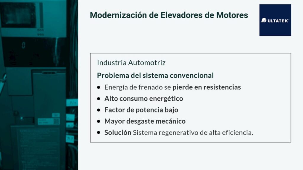 Modernización de Elevadores de Motores
