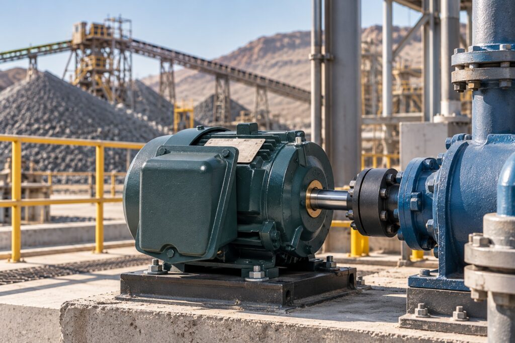 Motores Toshiba de baja tensión para minería